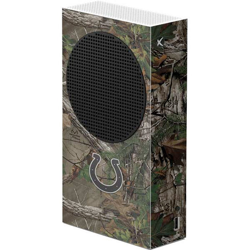 NFL Indianapolis Colts Realtree Xtra Green Camo Xbox Series S Console Skin